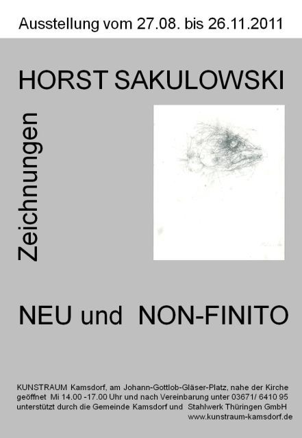 HS Plakat Horst Sakulowski A4